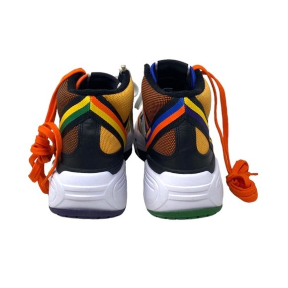 Converse Weapon CX High Top Orange Egret Leather Women's Size Sneakers 172657C - Picture 4 of 8